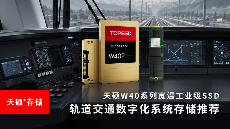 从<b class='flag-5'>车载</b><b class='flag-5'>监控</b>到PIS系统：天硕存储解析轨道交通存储<b class='flag-5'>SSD</b>的应用适配逻辑