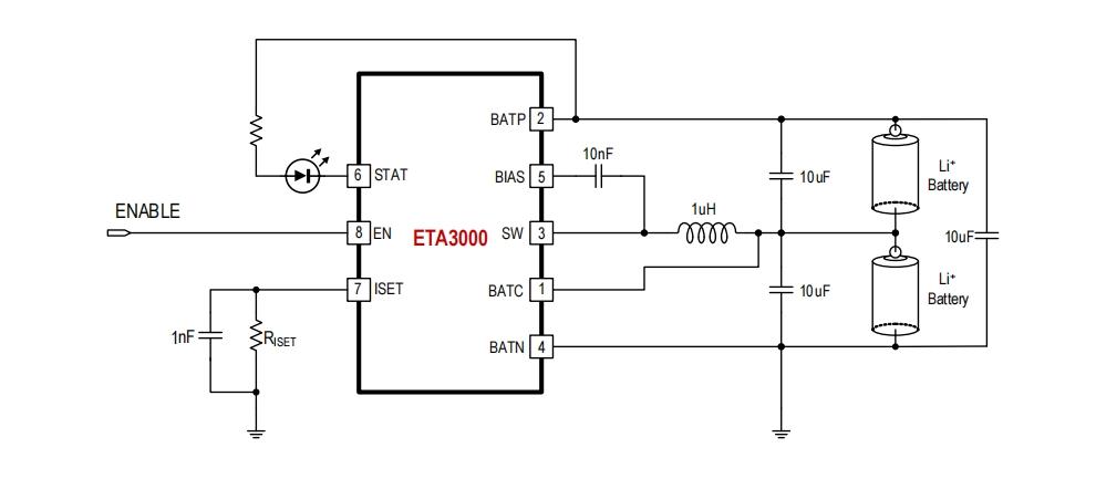 钰泰ETA3000电池均衡器IC