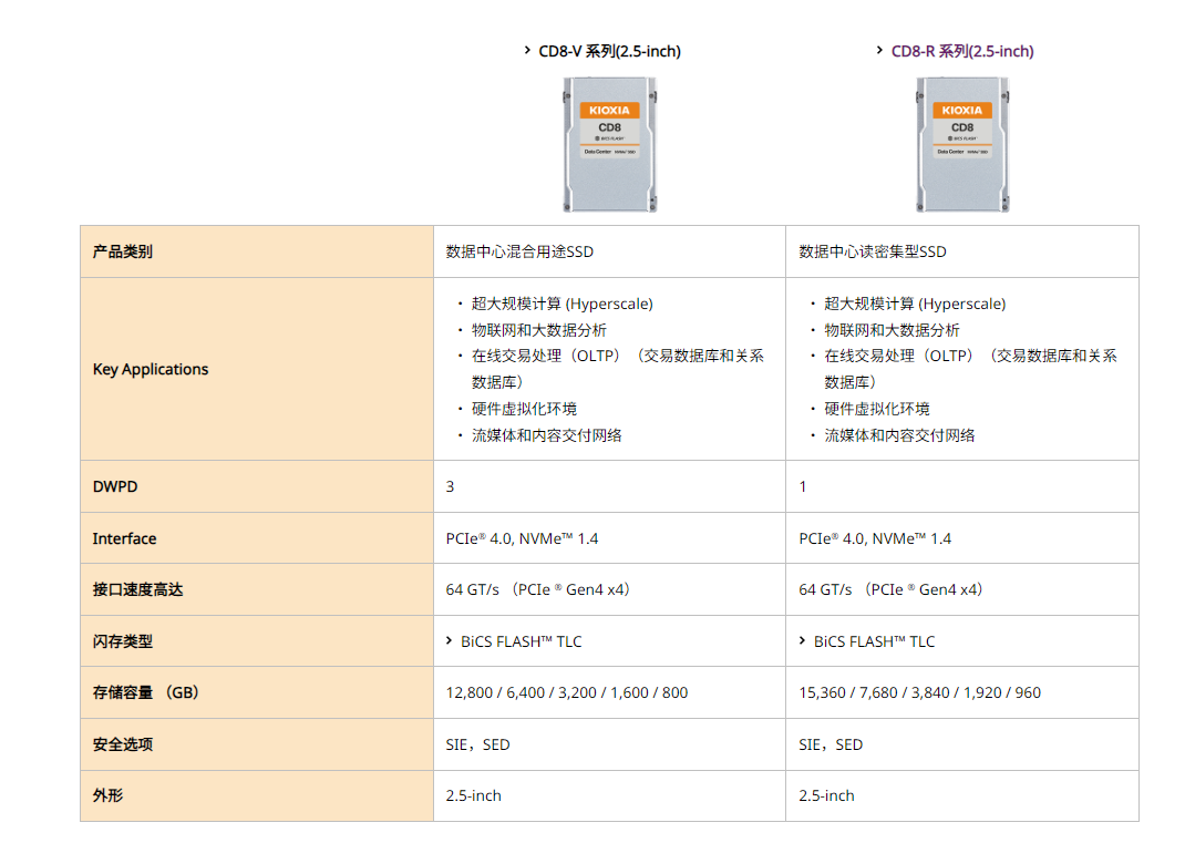 KCD81RUG1T92 SSD：企业级存储解决方案的先锋