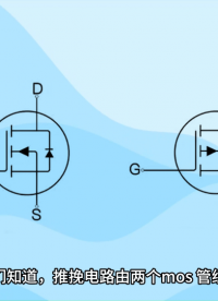 MOS管使用推挽的作用是什么？为什么要考虑电流大小呢？ #电路 #mos管  #科普知识  #推挽电路 