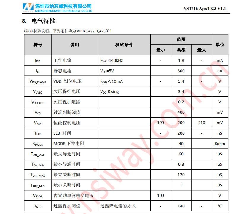 LED恒流驱动器