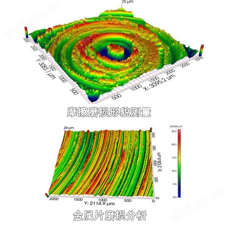 摩擦磨损三维形貌轮廓仪