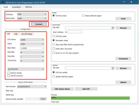 GD32 All In One Programmer 连接