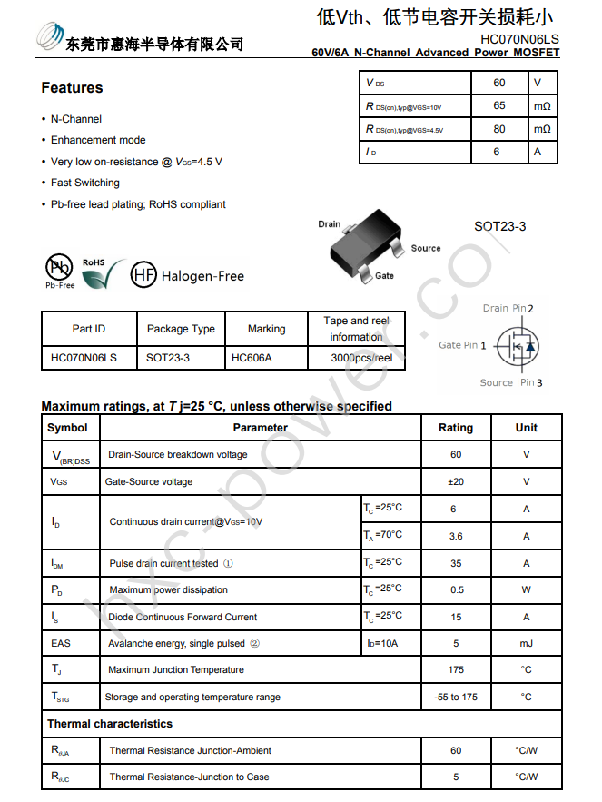 MOS管的工作原理和特点