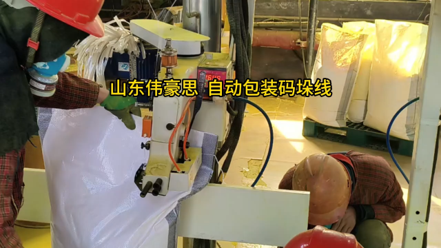 氯化鉀自動包裝碼垛設(shè)備 智能包裝碼垛機(jī)客戶現(xiàn)場 #機(jī)械 #自動化設(shè)備 #