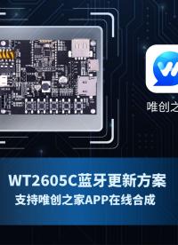 WT2605C藍牙更新方案支持唯創知音APP在線合成