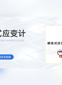 振弦式应变计 可同步测量温度，监测混凝土结构的应力与应变#振弦式应变计 #振弦式传感器
 
