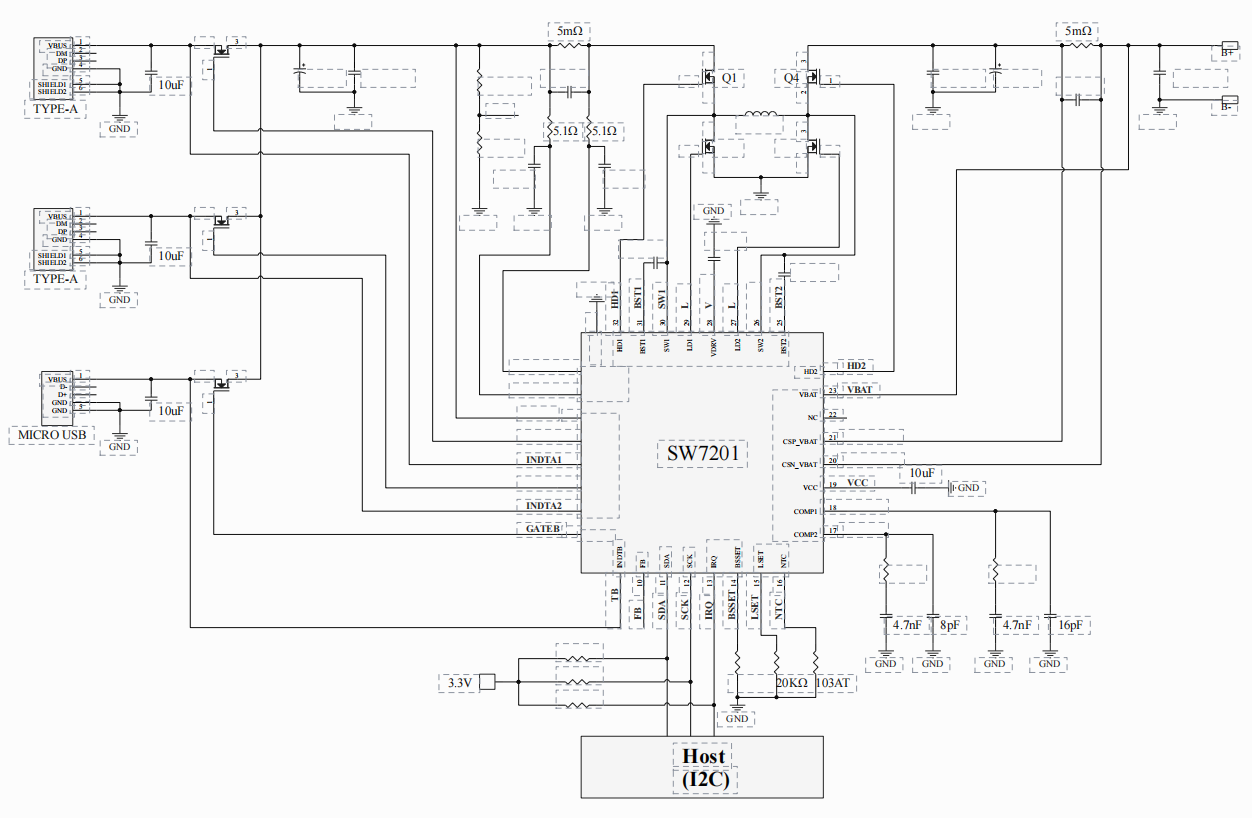 湯誠科技攜手智融推出充放電管理芯片SW7201+MOS管TCS1381N01電動(dòng)工具應(yīng)用方案