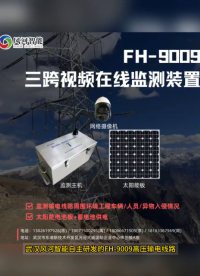 輸電線路三跨視頻在線監(jiān)測裝置