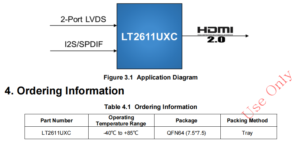 龍迅#<b class='flag-5'>LT</b>2611UXC應(yīng)用于<b class='flag-5'>2</b>PORT LVDS<b class='flag-5'>轉(zhuǎn)</b>HDMI功能應(yīng)用,<b class='flag-5'>支持</b>12S/SPDIF數(shù)字音頻輸入和HDCP