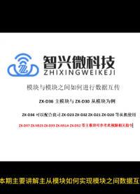 如何實現兩個模塊之間數據互傳# 藍牙模塊# 數據透傳# 物聯網# 串口通訊# 智能家居# 
