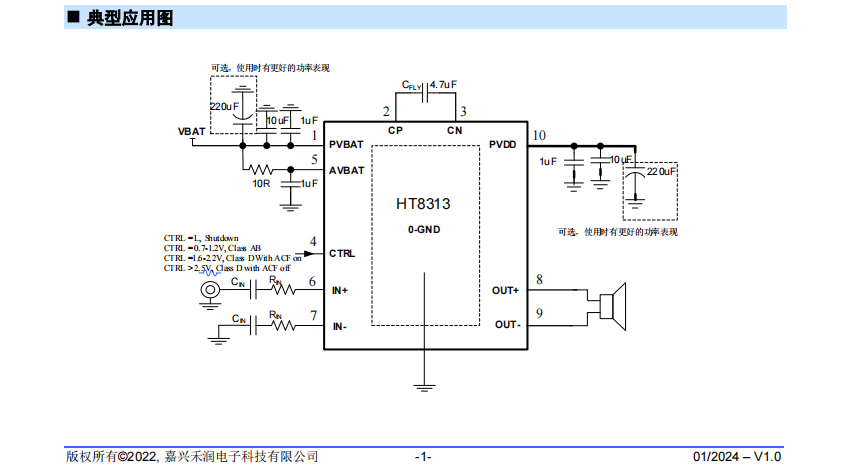 音频功率放大器