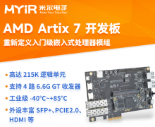 米尔-Xilinx  XC7A100T FPGA开发板试用