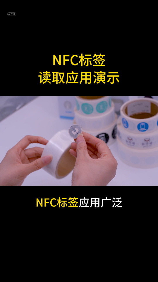 NFC标签读取应用演示 #NFC标签 #nfc
 