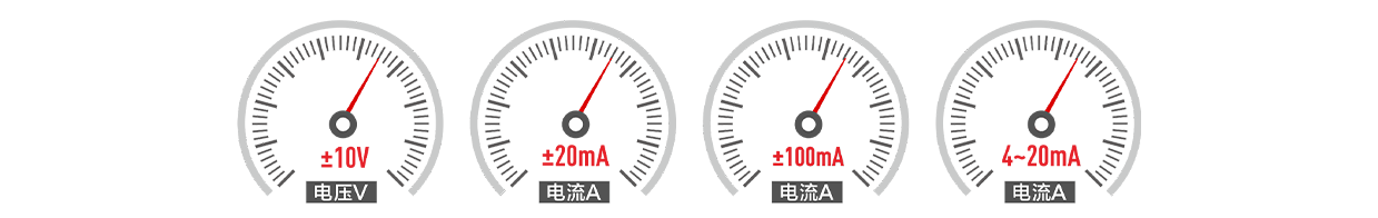 多種信號輸出類型