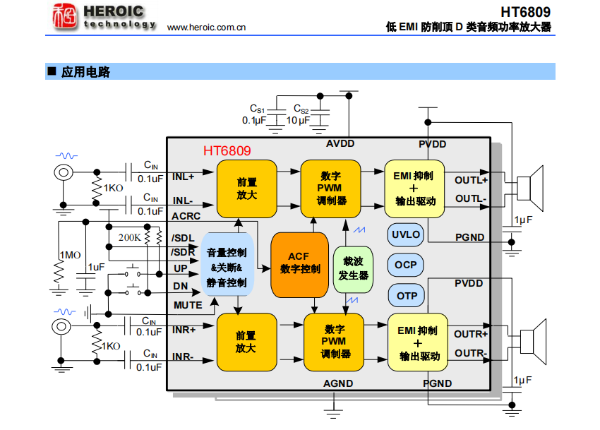 音频功率放大器