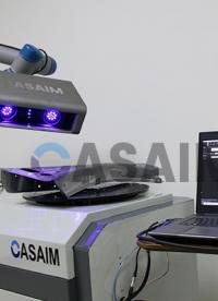 CASAIM自動(dòng)化三維測(cè)量?jī)x3D掃描汽車鈑金件3d比對(duì)偏差檢測(cè)設(shè)備