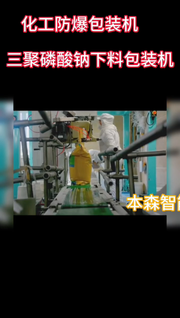 三聚磷酸鈉下料防爆包裝機