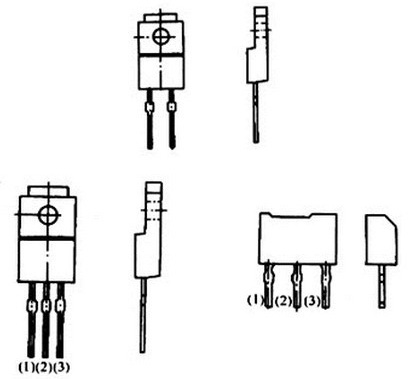 肖特基<b class='flag-5'>二極</b>管的結構和封裝形式