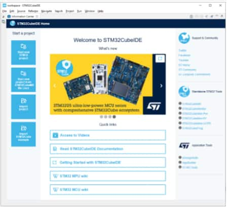 STMicroelectronics STM32H7 IDE 的图片