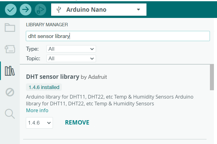 Arduino Nano 和 <b class='flag-5'>DHT11</b> 實(shí)現(xiàn) LabVIEW 溫濕度采集