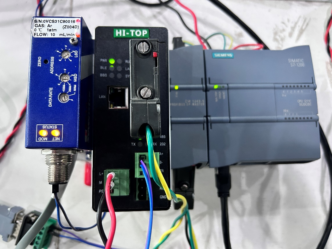 Profibus DP網(wǎng)關(guān)HT3S-DPS-MDN讀取七星華創(chuàng)<b class='flag-5'>CS310</b>空氣流量計(jì)數(shù)據(jù)應(yīng)用案例