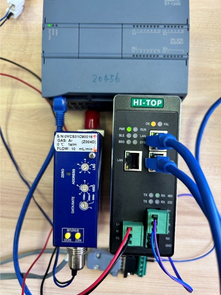 PROFINET網(wǎng)關(guān)HT3S-PNS-MDN讀取七星華創(chuàng)<b class='flag-5'>CS310</b>空氣流量計(jì)數(shù)據(jù)應(yīng)用案例