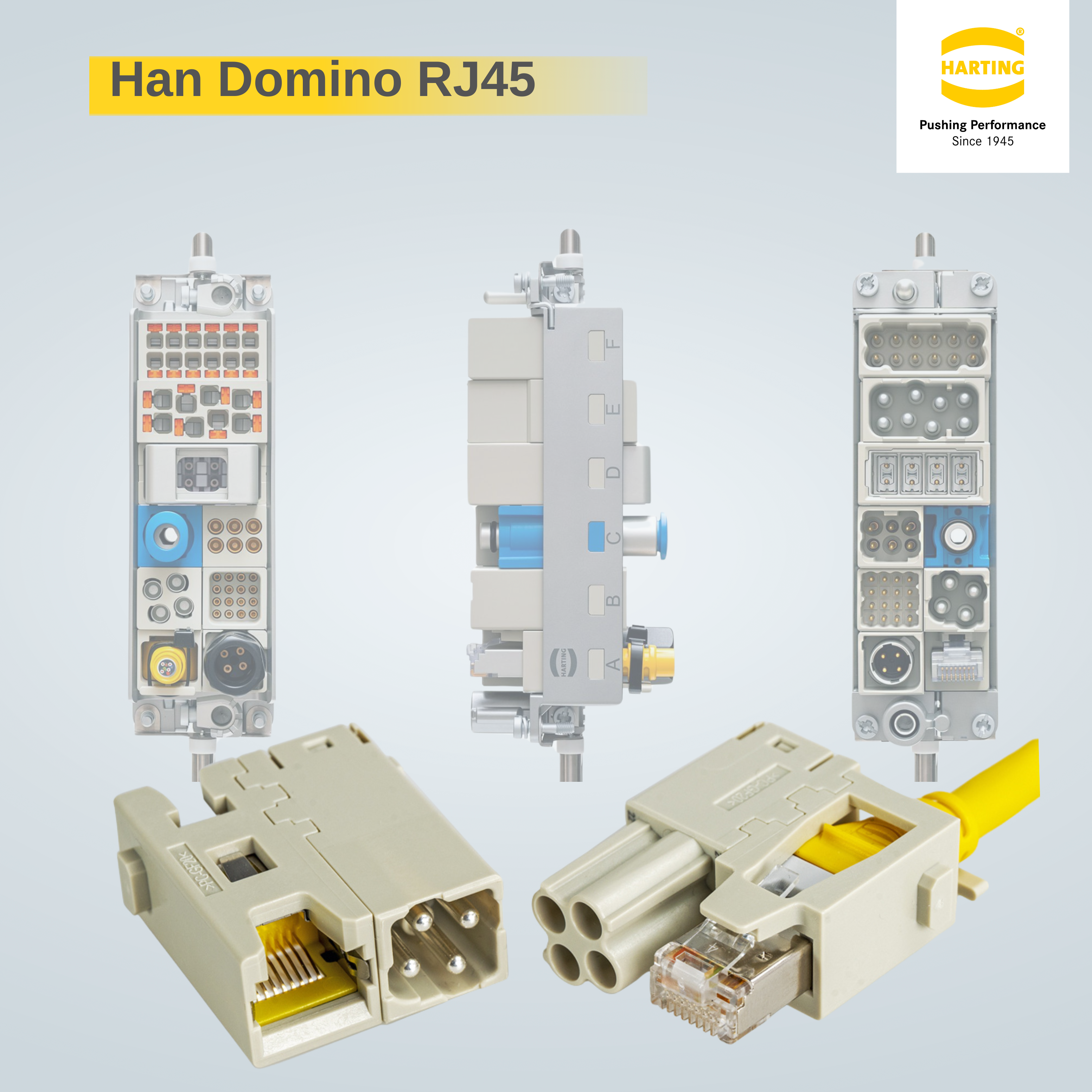 Han Domino <b class='flag-5'>RJ</b>45模塊