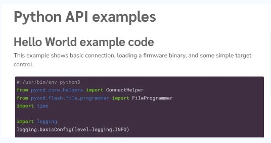 APM32F411板的python+pyocd命令行操作