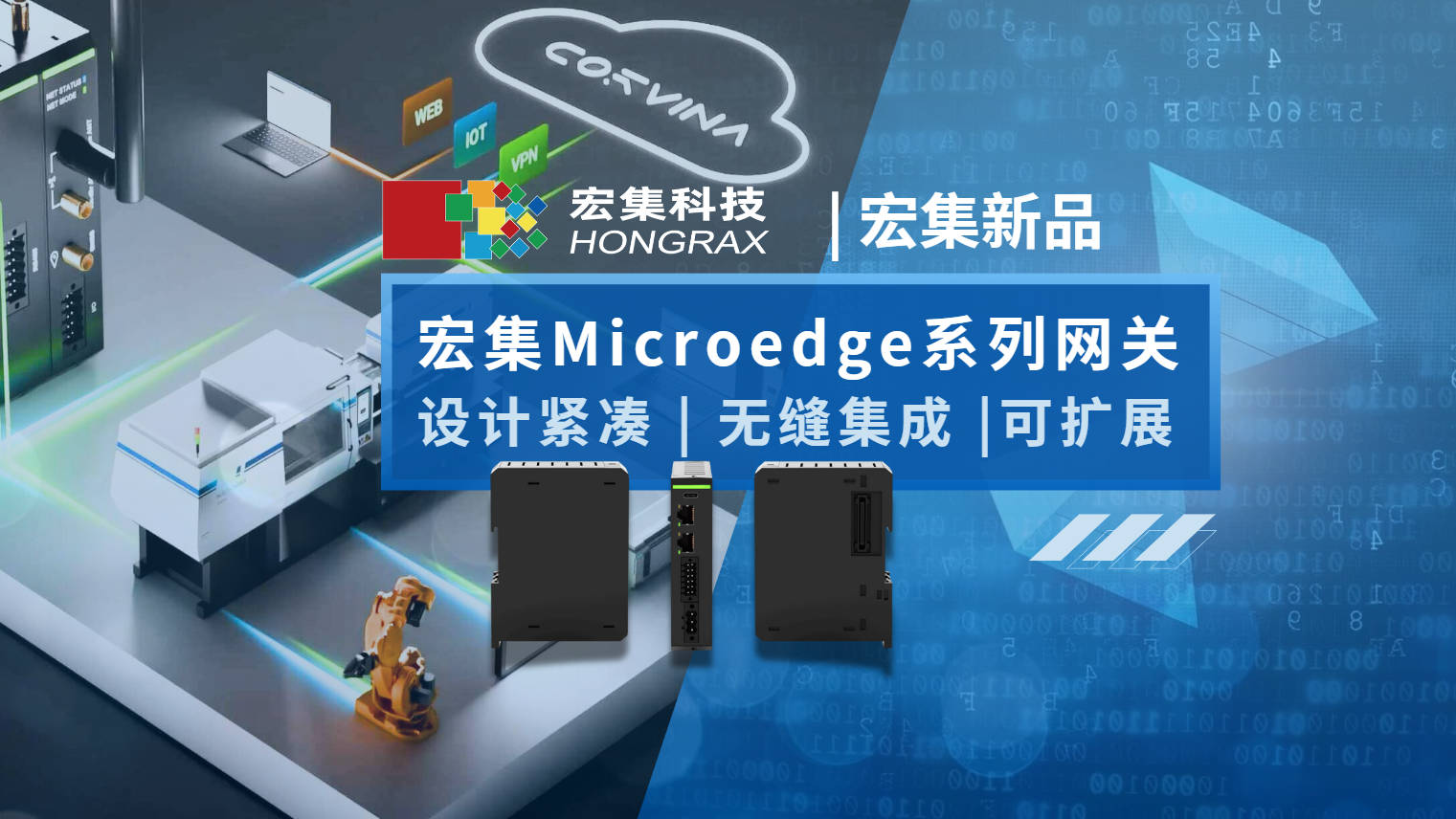 宏集MicroEdge Basic#网关 设计紧凑、无缝集成、高度可扩展#物联网 #数据采集 #边缘计算 