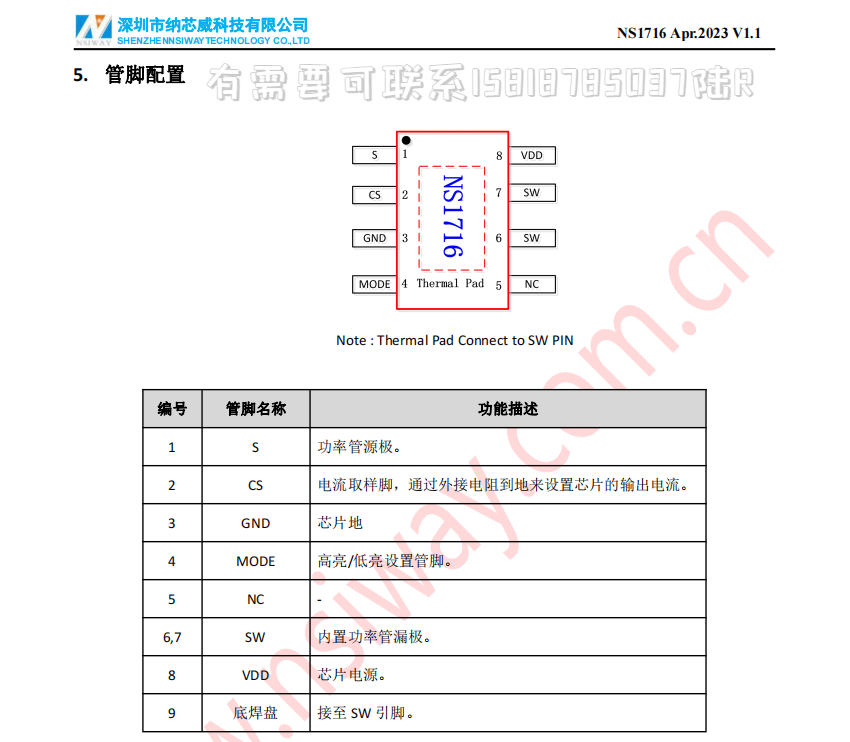 LED恒流驱动器