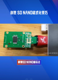 如何格式化贴片式SD卡/贴片式TF卡(SD NAND)#电路知识 #pcb设计 #芯片 #存储芯片 #嵌入式 