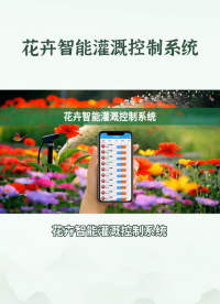 花卉智能灌溉控制系统，优化灌溉策略 #农业物联网 #人工智能 #plc 