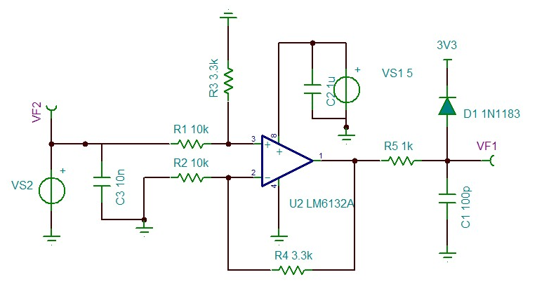 一種可用于單片機的0-10V模擬量采集電路(二)