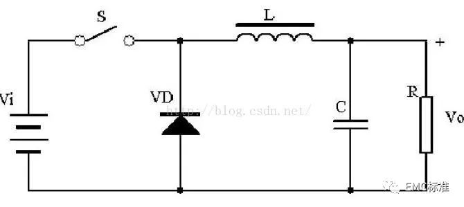 介绍产生干扰源的DC-DC电路的工作原理