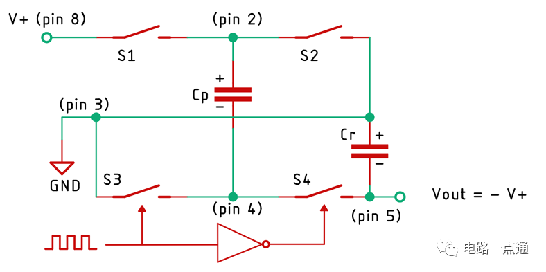 开关电容电压逆变器电路的工作原理