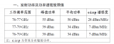 E波段毫米波雷达的功率