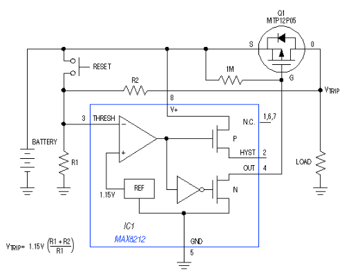 <b class='flag-5'>簡單</b><b class='flag-5'>電路</b>將<b class='flag-5'>負載</b>與電池<b class='flag-5'>斷開</b>