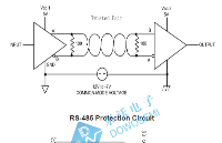 RS-485端口用ESD靜電防護器件：SM712