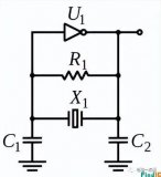 皮尔斯振荡器电路工作原理图解