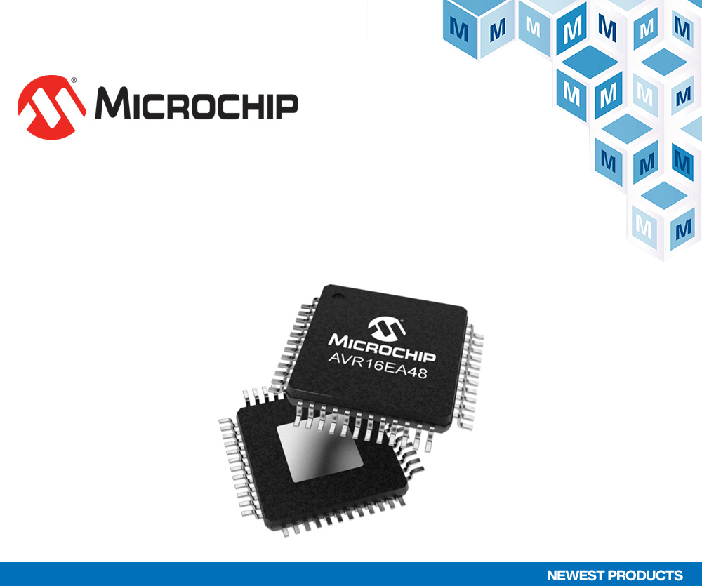 貿澤電子開售面向工業和汽車應用的 Microchip Technology AVR64EA 8位AVR MCU