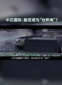 中芯國際：能否成為“臺積電”？