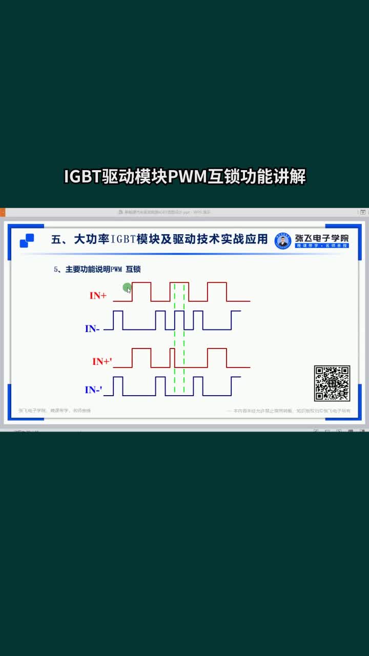 IGBT驅動(dòng)模塊PWM互鎖功能#電路知識 #電機 