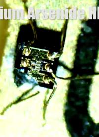 实验高电子迁移率场效应晶体管的砷化镓异质结射频器件在显微镜下是什么样的？