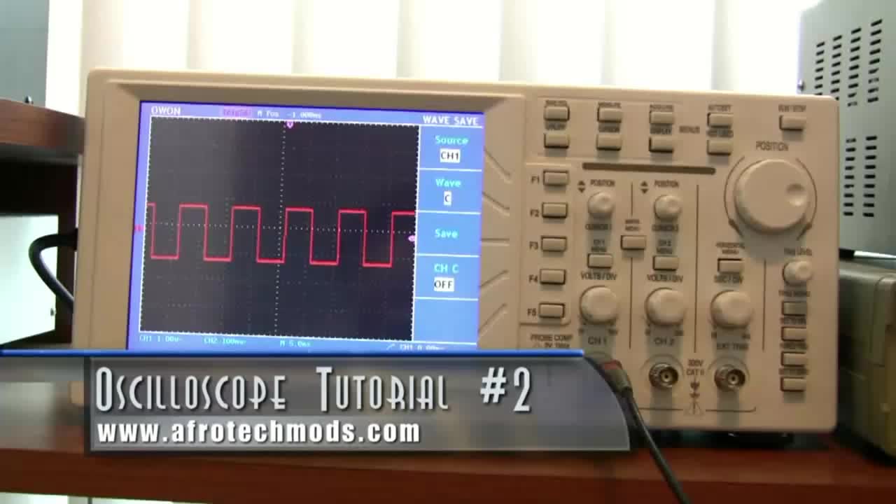 示波器教程02-示波器的基本用法