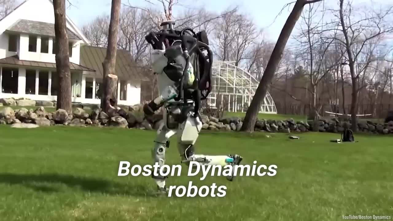 波士顿动力公司机器人的进化