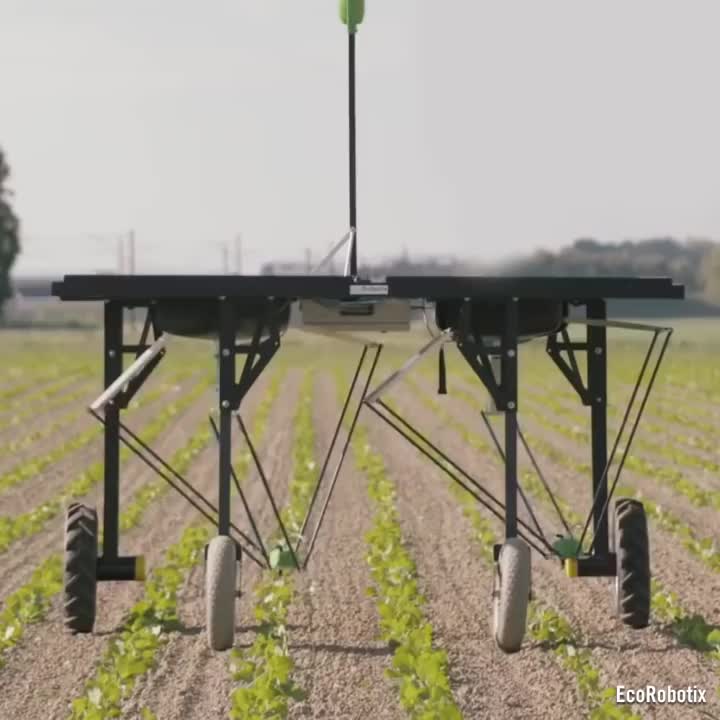 太陽能驅動的除草機器人