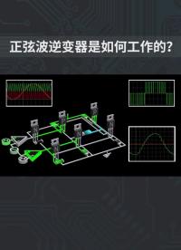 正弦波逆變器是如何工作的？#逆變器 