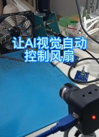 第21集 | 視覺不但可以用手勢控制風(fēng)扇，也可以看到其他情況，啟動設(shè)備#機(jī)器視覺 