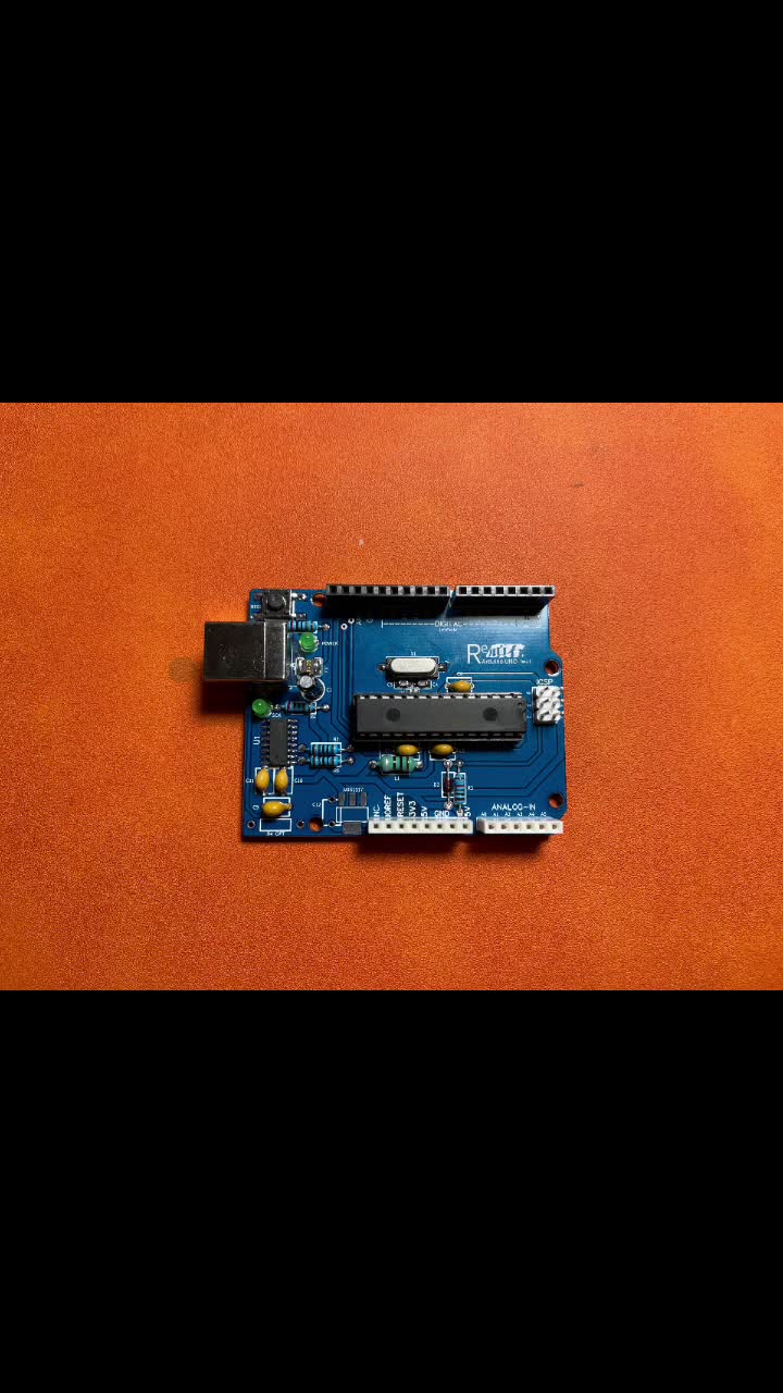 #我和我的作品 自制Arduino開發板#Arduino開發 #Arduino 